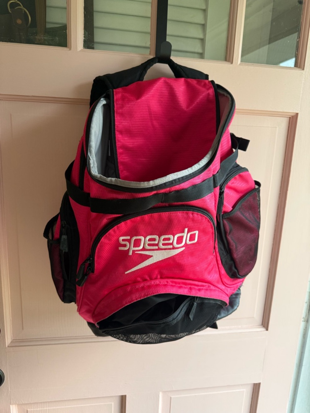 Speedo Pink and Black Training Backpack